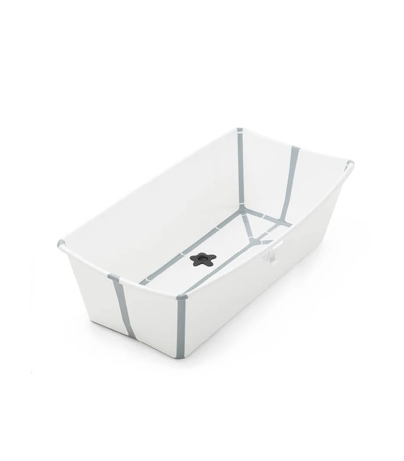 Baignoire Pliable Blanche Et Grise Xl Au Berceau D Or